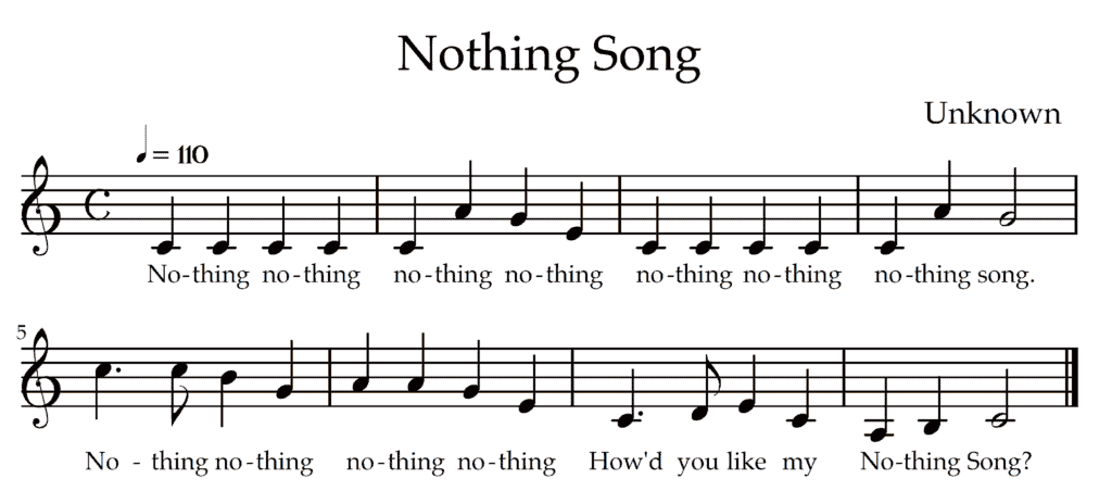 Nothing Song